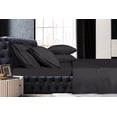 thumbnail image 2 of Mocassi 1800 Series Sheet Set 6 Pieces Deep Pocket Full Black, 2 of 3