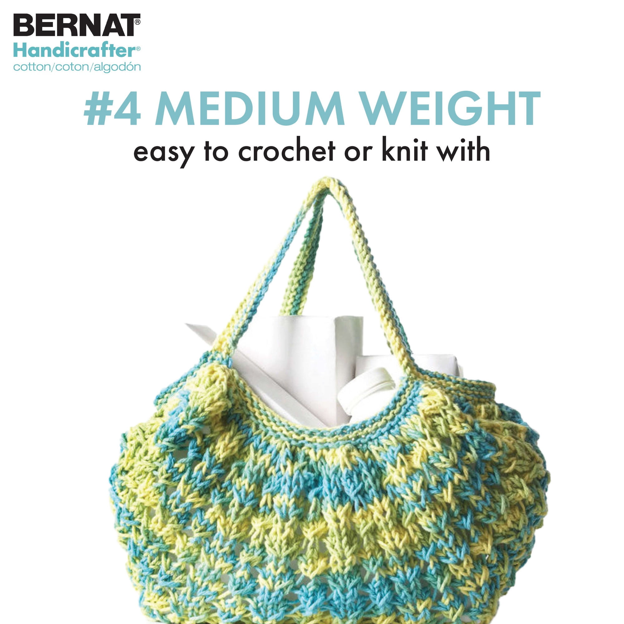 Bernat® Fil Ombre Handicrafter®, Coton #4 Moyen, 12oz/340g, 573 Yards