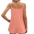 thumbnail image 4 of Levmjia Camisoles pour Femmes 2024 Mode Femmes Printemps Été Décontracté Col Rond Sans Manches Haut Camisole, 4 of 8