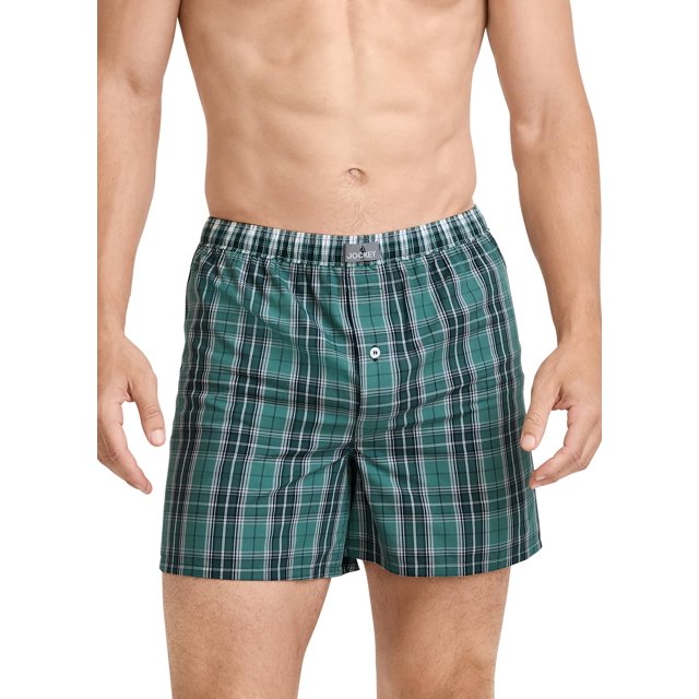 Jockey Caleçon Tissé en Coton 100 % 5 Po