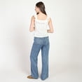 thumbnail image 4 of Bloom Girl, Button Front Eyelet Tank, Sizes XS-XL, 4 of 4