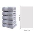 thumbnail image 3 of Fridja Ultra Soft Cotton 5 Pack Hand Towel Set 14x28 Inch, Fit for use in Beach, Bathroom, Kitchen, Gym, Spa & General Cleaning, Soft Compact & Lightweight Multi Purpose Absorbent Hand Towels, 3 of 5