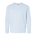 thumbnail image 1 of Hanes T-Shirt à Manches Longues ComfortWash pour Garçons, m, Bleu Apaisant, 1 of 1