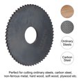 thumbnail image 3 of Unique Bargains 80mm Dia 22mm Arbor 3mm Thick 60 Tooth Nitriding Circular Saw Blade Cutter, 3 of 5