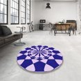 thumbnail image 4 of Ahgly Tapis Rectangulaire Lavable en Machine Intérieur Transitionnel Fleur Rose, 5 Pieds x 8 Pieds, 4 of 7