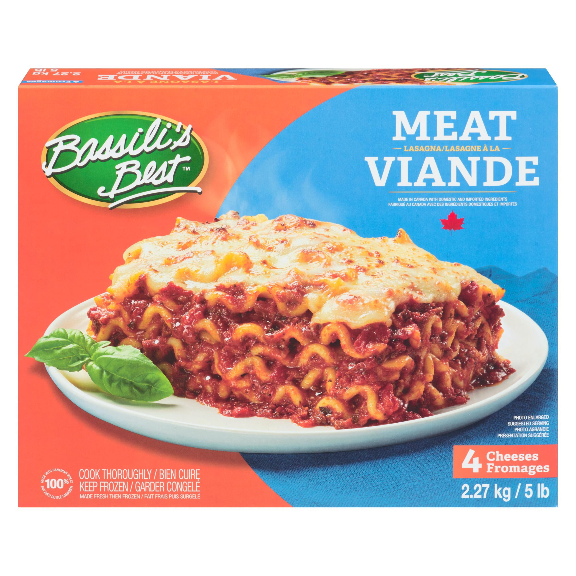BASSILIS BEST MEAT LASAGNA, 2.27kg