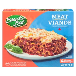 Bassilis Best Lasagne de viande, 2.27kg