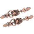 thumbnail image 3 of Pendant Handle, 2 Sets Ring Pull Round Single Hole Handles Ring Pull, Modern And Simple Shape, Easy To Install, For Wardrobes Drawer Furniture 231 Large Antique Copper, 3 of 8