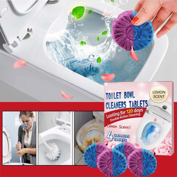Product Category Cleaning 1 Toilet Cleaning Block for Stain and Odor Removal in Household Use 4PCS