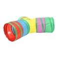 thumbnail image 2 of Interesting Cat Plaything Wear-resistant Kitten Toy Folding Cat Play Tunnel Cat Accessory, 2 of 8