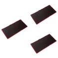 thumbnail image 2 of Transemion 2020 Hot Non Wear Resistant Computer Notebook Soft Edge Seamed Mouse Pad Office Rubber Fabric Mat red 300*350*3mm 3Set, 2 of 6