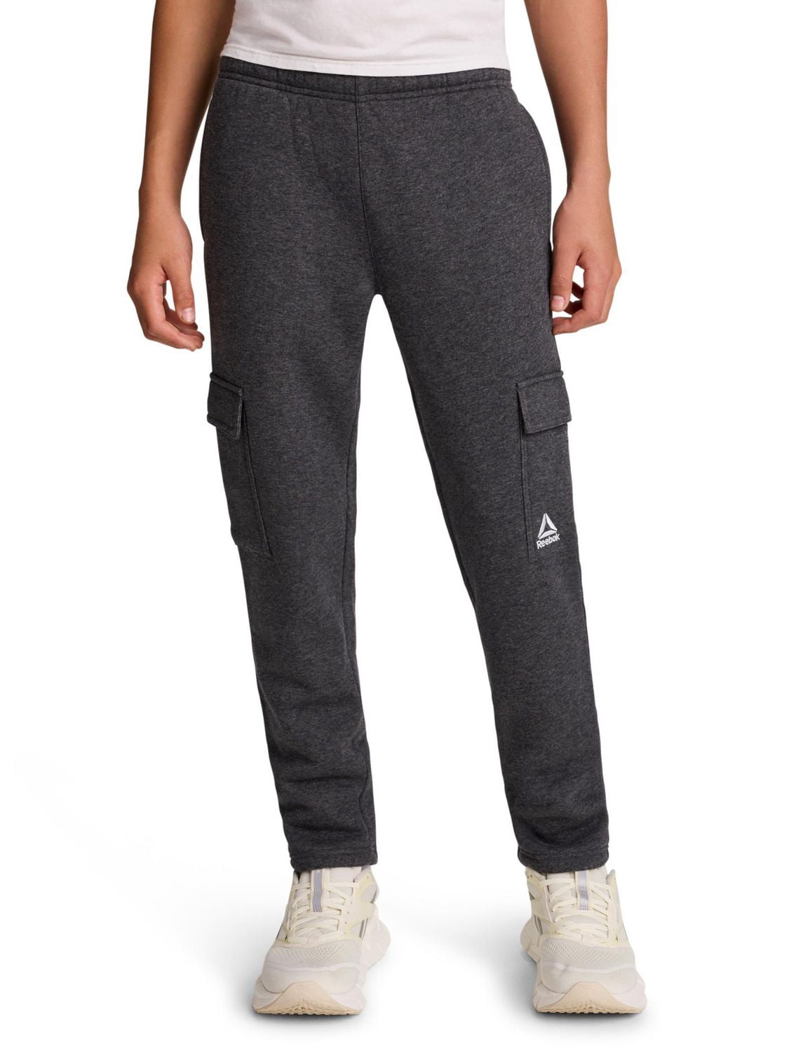 Reebok Pantalon cargo en molleton Core pour garçons