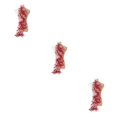 thumbnail image 1 of relayinert Magnifique Patch d'Applique en Dentelle Florale pour Robe de Mariage Unique Robe de Mariage Unique Applique en Dentelle Rouge Vin 3ensemble, 1 of 6