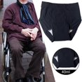 thumbnail image 3 of thinsony Mens Incontinence Diaper Leakproof Washable Comfortable for Incontinence Black XXL, 3 of 9