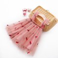 thumbnail image 4 of Birdeem Robe d'Été Adorable pour Bébé Filles Robe Douce Sans Manches à Bretelles Imprimé Fleurs Dentelle Robe d'Été, 4 of 12