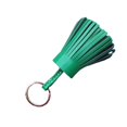 thumbnail image 2 of Keychain Decorative Keyring Leather Pendant Tassel Key Handmade Handicraft Key Chain Hanging Decoration Holder Purse Wallet Green, 2 of 6