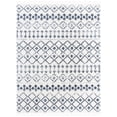 thumbnail image 3 of SAFAVIEH Berber Merlin Geometric Fringe Shag Area Rug, 3 of 7