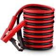 thumbnail image 1 of Booster Jumper Cables with Full Insulated Cover Clamps Fine Copper Cable Emergency Power Battery Starter, 1 of 8