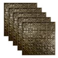 thumbnail image 1 of Great Lakes Tin Hamilton Bronze Burst 2ft x 2ft Lay In Ceiling Tiles (5 Pack), 1 of 6