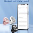 thumbnail image 2 of Ruiboury Portable Wireless Phone Controller For Selfies And Photography Rechargeable Remote Control Ring Has white, 2 of 6