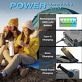 thumbnail image 2 of Am Fm Radio,4000Mah Hand Crank Emergency Solar Radio Noaa Am Fm Portable Weather Radio Dynamo Radio Polymer Battery Torch Led Flashlight Alarm for Camping,Flashlights for Emergencies, 2 of 9