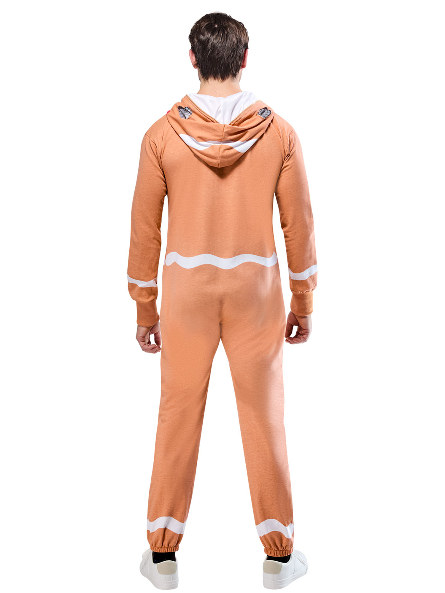 Costume Zipsters Masked-Up de Bonhomme en Pain d’Épice pour Adultes par Rubies, Hommes