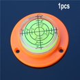 thumbnail image 1 of Lefu 50 x 12 mm Niveau à Bulle Noir Angle Clair Mini Niveleur Rond Bullseye, 1 of 4