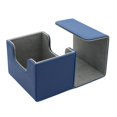 thumbnail image 2 of Deck Box Storage Holder for Trading Card Collection Cards Collectible Cards Blue, 2 of 8