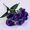 thumbnail image 1 of 10Head Carnation Artificial Flowers Plastic Fake Plants Home Party Wedding Decor, 1 of 6