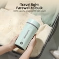 thumbnail image 2 of Unbranded 300W 500ml Portable Electric Kettle with Keep Warm Function, Purple, Black, Light Green, White, 2 of 7
