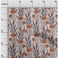 thumbnail image 2 of oneOone Coton Flex Brun Tissu Floral Rétro Robe Tissu Tissu Imprimé par la Cour 40 Pouces de Large, 2 of 5