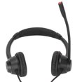 thumbnail image 1 of RJ9 Binaural Office Headset, Long Cable Built In HD Microphone Noise Cancelling Comfort Wearing Telephone Headset  For Conference Call For  Call Center, 1 of 8