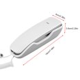 thumbnail image 3 of Wall Phones, Wall Telephone, Hanging Telephone, Mute Function Noise Cancelling Built-in Dial Pad For House For Home, 3 of 8