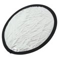 thumbnail image 4 of Silver And White Reflector, Photography Reflector Round Stereoscopic 2 In 1 With Storage Bag For Outdoor Lighting 30cm / 11.8in, 4 of 8