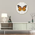 thumbnail image 4 of Wall Decorations for Living Room Pattern Stone Wall Clock Acrylic Living Room Decoration Clock for Living Room, 4 of 5
