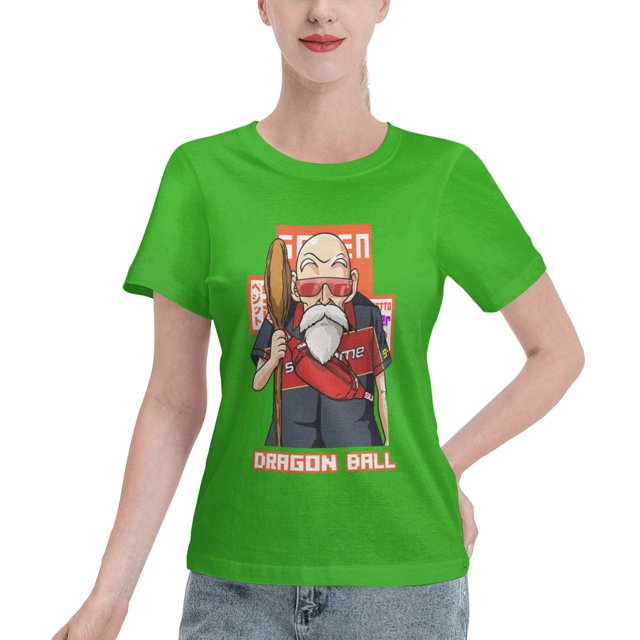 Women's Basic Short Sleeve T-Shirt Dragon Ball Turtle Fairy