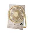 thumbnail image 2 of Portable 5-Speed Hanging Card Fan with Large Battery and Phone Holder, Desktop Wall Mount Cooling Fan for Office Home and Personal Use, 2 of 6