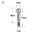 thumbnail image 1 of Séparateur d'Écrou en Métal Extracteur Manuel de Pression, 1 of 8