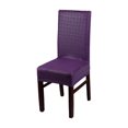 thumbnail image 1 of Transemion Easy To Assemble Chair Covers Instantly Transform Dining Area Fashionable Lace purple, 1 of 6