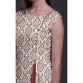thumbnail image 3 of Bimba Kurti d'Été Sans Manches Imprimé Tunique Droite Robes pour Femmes, 3 of 6