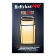 thumbnail image 2 of BaByliss Pro FOILFX02 Rasoir Métallique Sans Fil à Double Grille - Or #FXFS2G (Double Tension), 2 of 2