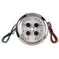 thumbnail image 1 of Aramox Multifunctional Gauge, 4in1 85mm Guage Multifunction Fuel  Oil Pressure Water Temp Volt Meter DC 9-32V For Car RV Boat Motorcycle, 1 of 8