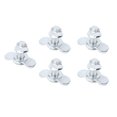 thumbnail image 1 of 5Pcs L Track Double Lug Threaded Stud Nut Fitting Tie Down,  with L Track Rail for Truck Bed Van, Trailer Cargo Control L Track Accessories for Truck Bed Trailer Cargo, 1 of 7