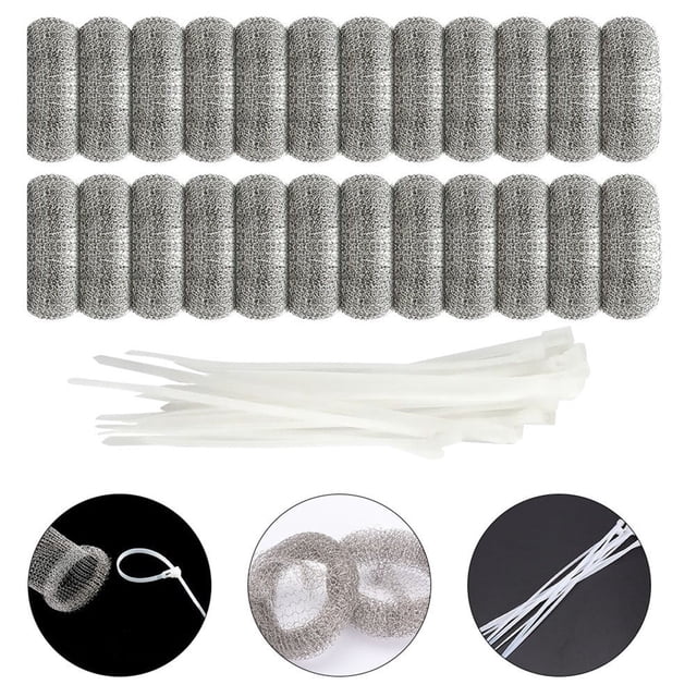 Oleegame 1PC Lint Washer Filter Washing Machine Filter Hose Mesh Drain Screen Trap Stainless Sink Silver
