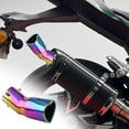 thumbnail image 4 of Car Modified Heart-Shaped Dual Pipe Exhaust Tip | Stainless Steel Tailpipe Upgrade | Enhanced Performance | Easy Installation | Universal Fit for Sedans Suvs Sports Cars, 4 of 5