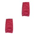 thumbnail image 2 of kurtrusly Plush Over Knee Socks Stay Warm In Style Cold Weather Gift Idea Winter Plush Over Knee Socks Fit red 2Set, 2 of 6