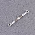 thumbnail image 3 of 6Pcs 71mm Aluminum Turnbuckle Rod Linkage Steering Rods Compatible for RC 1/10 Redcat Traxxas EPXHSP ZD Racing HPI Truck Buggy ruggy Upgrade Parts (Silver), 3 of 8