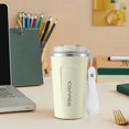 thumbnail image 4 of Cagogo under $5 Travel Mug, Stainless Steel Insulated Coffee Cup, Smart Temperature Display Travel Mug, 510ml Thermos with Handle, Car Office Use, 4 of 4