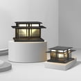 thumbnail image 1 of thinsony Outdoor IP65 Waterproof LED Modern Solar Post Caps Lights Pillar Light, 1 of 9
