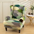 thumbnail image 4 of CHOK Chair Covers Slipcovers Stretch Wing Chair Covers Slipcovers Wingback Sofa Covers Armchair Covers Furniture Protector For Wingback Chair, 4 of 5